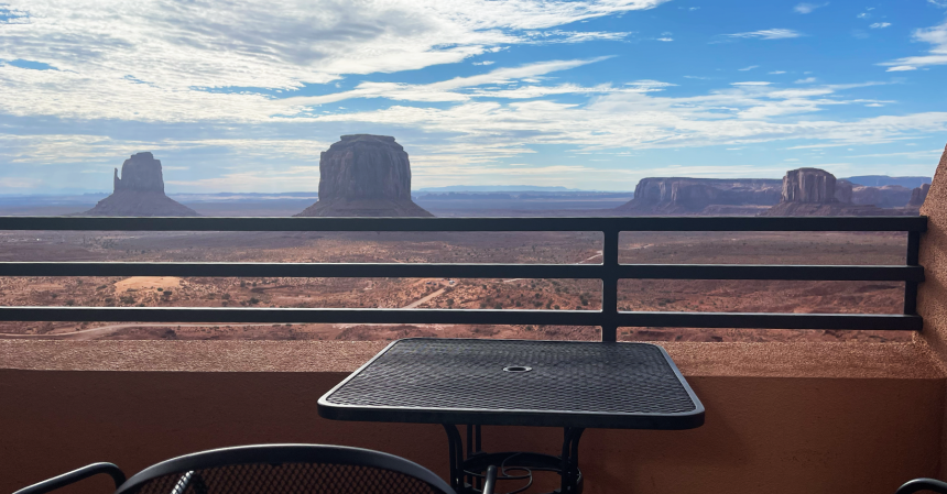 Dónde dormir en Monument Valley