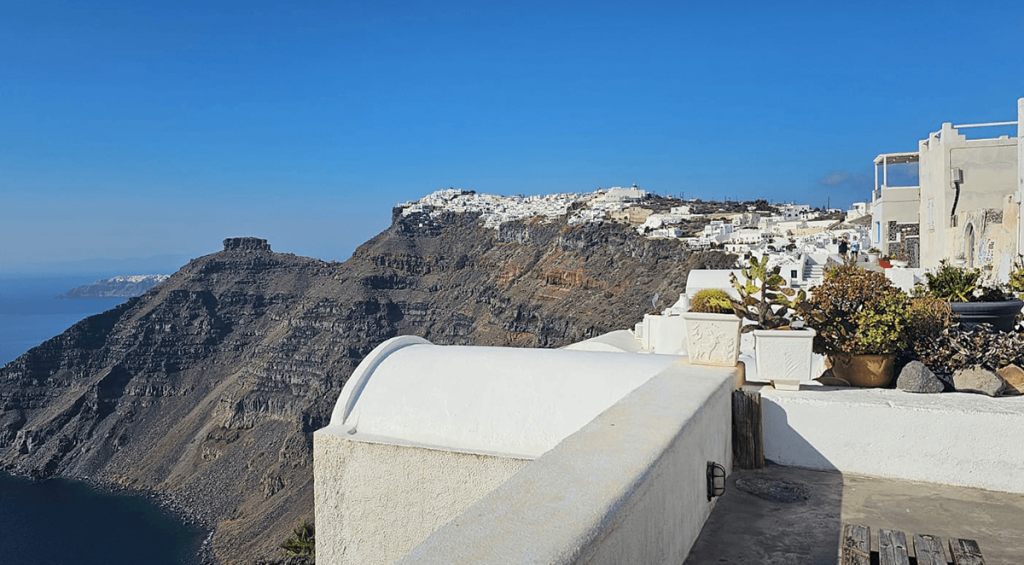 Firostefani camino a Imerovigli en que ver en Santorini