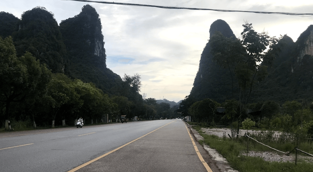 Ruta en bicicleta por Yangshuo