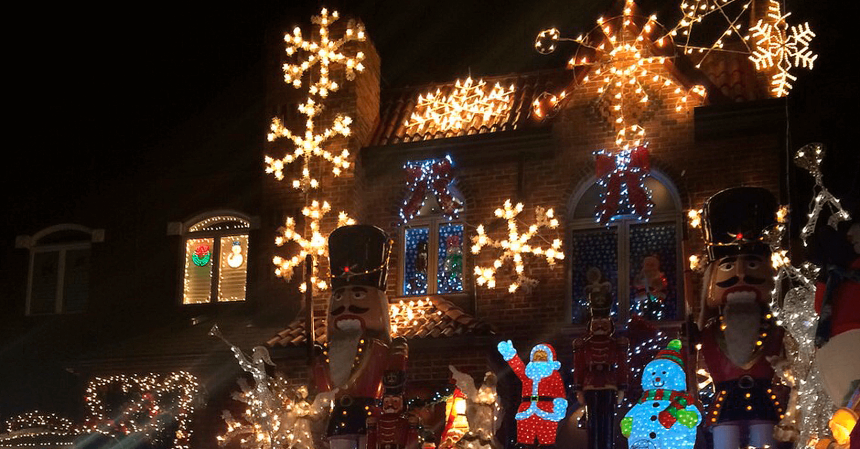 Dyker Heights en Navidad: el barrio de las luces navideñas de Nueva York