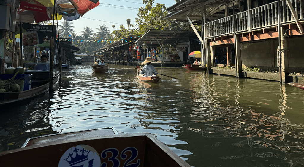 Mercado flotante de Damnoen Saduak