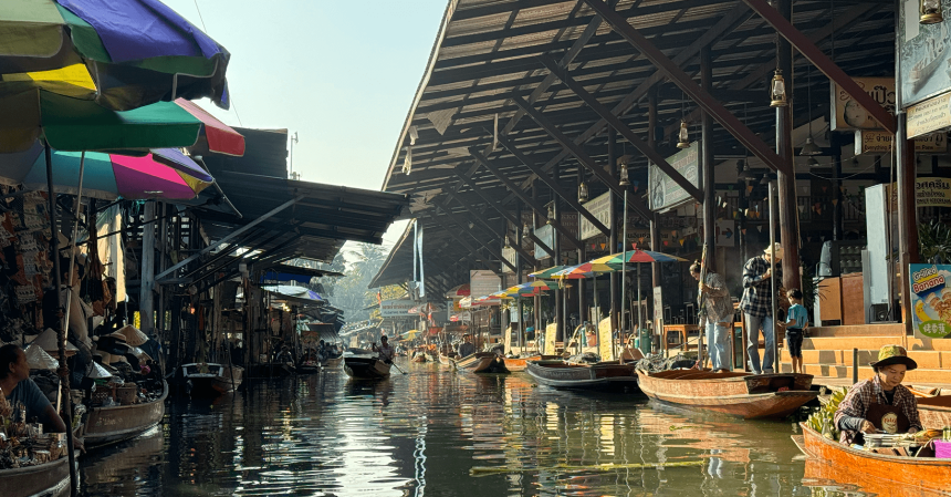 Mercados flotantes desde Bangkok