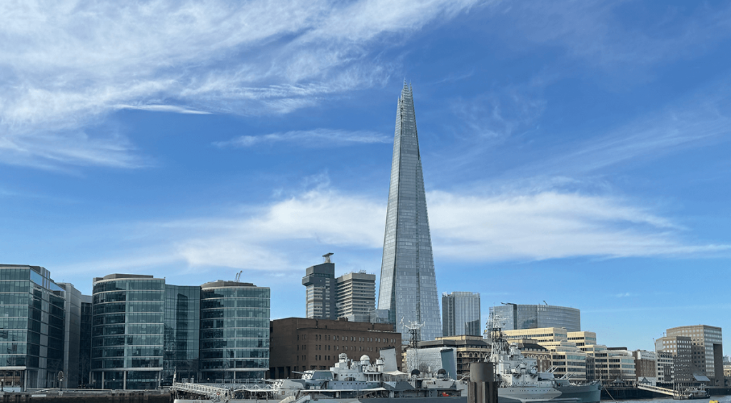 The Shard, ruta por Londres