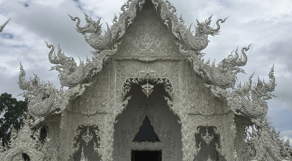 El templo blanco de Chiang Rai