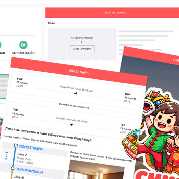 Crea tu propia guia de viaje