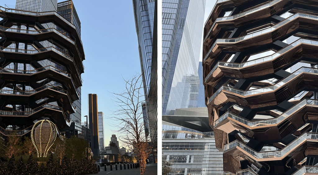 The Vessel en qué ver en Hudson Yards y Chelsea